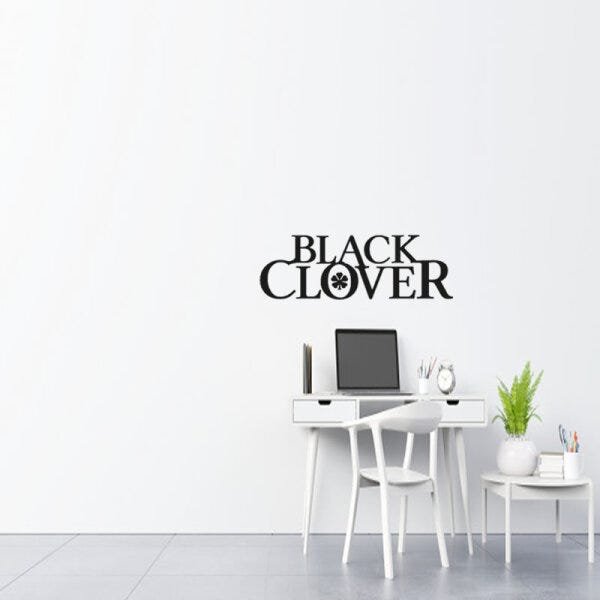 Adesivo decorativo de parede anime clack cover - 1