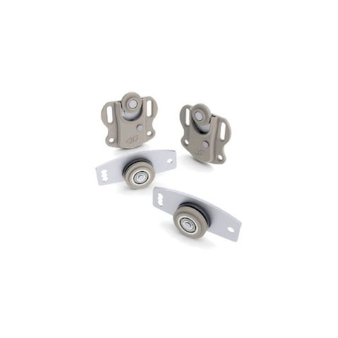 Kit 04 Sistema Deslizante Ro 212210 (30kg) Sobreposto Kit para 01 Porta Rometal 01 Kit