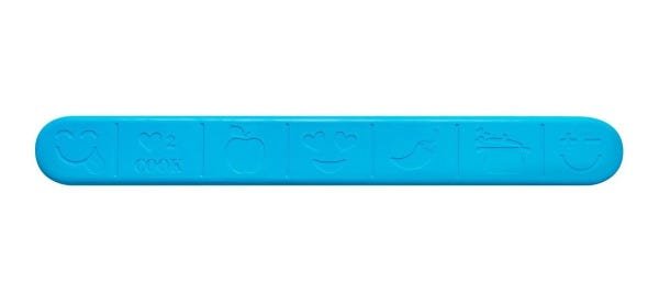 Barra Magnética Para Facas (Porta Facas) Decorada - Fixação 3M - Diversas Cores:Azul Decorada