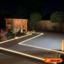 Ver imagem 2 de Perfil de Led Alumínio Embutir Ip65 2m para Piso e Solo Garagem e Áreas Externas