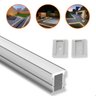 Perfil de Led Alumínio Embutir Ip65 2m para Piso e Solo Garagem e Áreas Externas - 1