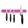 Barra Magnética Para Facas (Porta Facas) Premium - Fixação 3M - Diversas Cores:Rosa Premium - 2