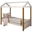 Ver imagem 4 de Cama Montessori Cabana Solteiro Branco E Mel