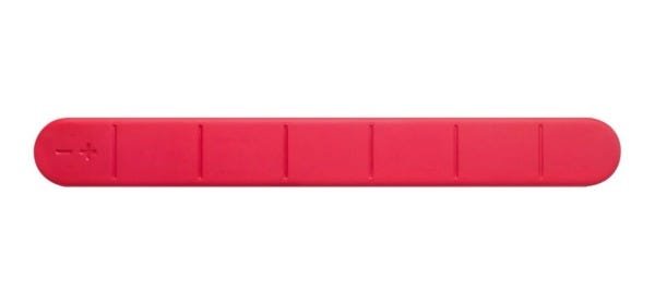 Barra Magnética Para Facas (Porta Facas) - Fixação 3M - Diversas Cores:Vermelho Premium