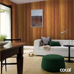 Papel de Parede Adesivo Lavável Madeira Peroba Mica 3m - 3