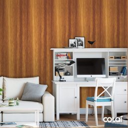 Papel de Parede Adesivo Lavável Madeira Peroba Mica 3m - 2