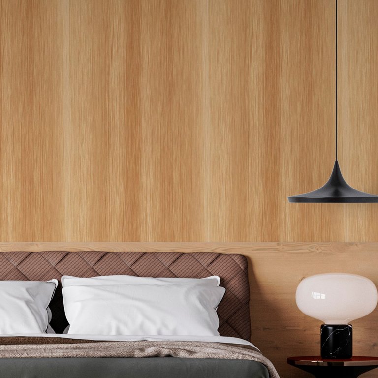 Papel de Parede Adesivo Lavável Madeira Pinho Sala Quarto 3m