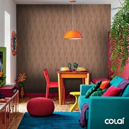 Papel de Parede Adesivo Lavável Madeira Freijó-Rajado 3m - 4