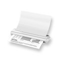 Ver imagem 2 de Papel Termico Kit 30 Uni 3000 Folhas Impressão Duravel Resistente para Notas Processos Documentos Li