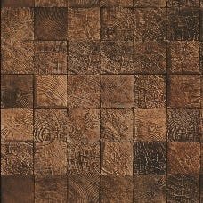 Papel de Parede Lavável Quadrados de Carvalho Claro 3m - 1
