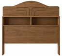 Ver imagem 1 de Cabeceira Vivian Solteiro com 2 Nichos para Cama Box 90cm 100% MDF