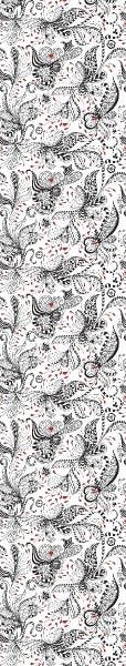 Papel De Parede Adesivo Lavável Flores Abstratas 18m - 7
