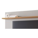 Ver imagem 3 de Painel para TV Arkansas Off White com Freijó - MoveisAqui