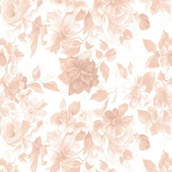 Papel De Parede Adesivo Lavável Lótus Rosê 12m - 1