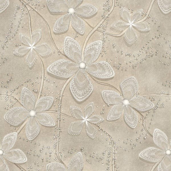 Papel De Parede Lavável Graça Fossilizada 6m - 1