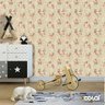 Papel De Parede Adesivo Lavável Rosas Vintage 6m - 6