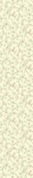 Papel De Parede Adesivo Lavável Rosas Traçadas 3m - 7
