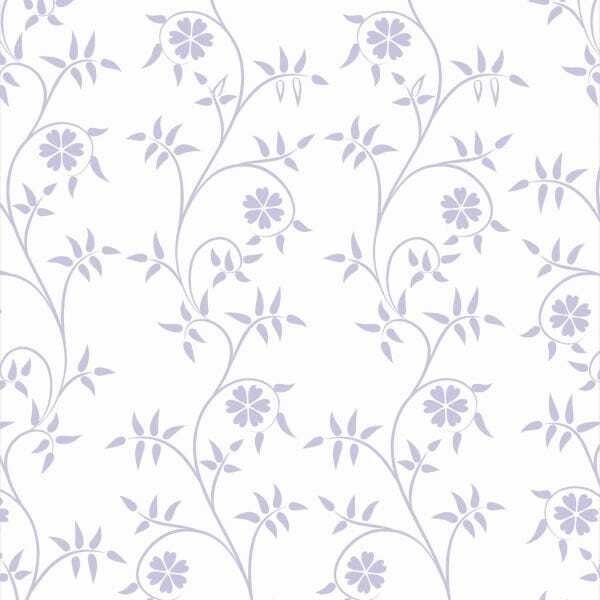 Papel De Parede Adesivo Lavável Jardim Ilustrado 3m - 1