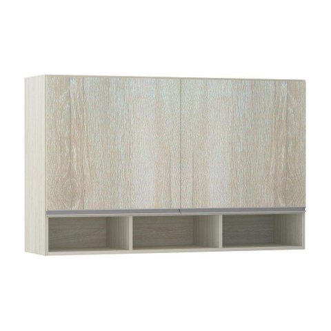 Armário Luciane 120cm 2 Portas C/Nicho Lis Legno Crema
