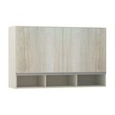 Ver imagem 1 de Armário Luciane 120cm 2 Portas C/Nicho Lis Legno Crema