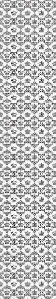 Papel de Parede Adesivo Lavável Coroa Negra 6m - 5