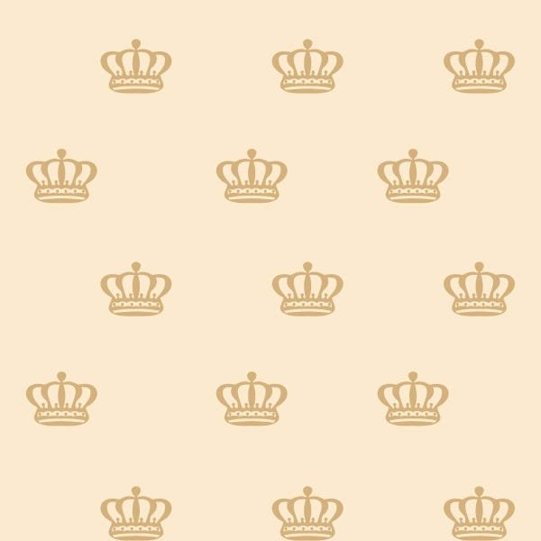 Papel de Parede Adesivo Lavável Coroa Rei 9m - 1