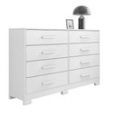 Ver imagem 1 de Cômoda Olga 8 Gavetas Jcm:branco