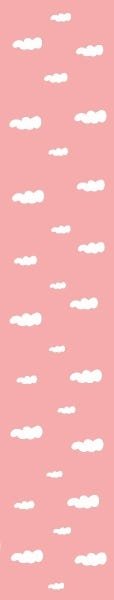 Papel de Parede Adesivo Lavável Céu Rosa 6m - 5