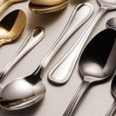 Ver mais imagens de Jogo Mesa Posta Aparelho de Jantar Cerâmica e Faqueiro Inox Luxo 30 Peças 6 Pessoas