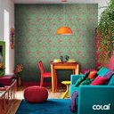 Ver imagem 5 de Papel De Parede Adesivo Lavável Rosa Arbustiva 12m
