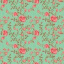Ver imagem 1 de Papel De Parede Adesivo Lavável Rosa Arbustiva 12m