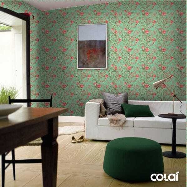 Papel De Parede Adesivo Lavável Rosa Arbustiva 12m - 4