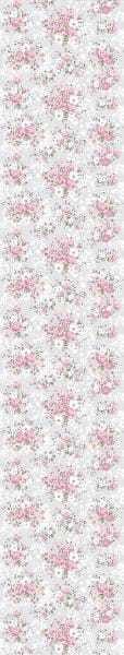Papel De Parede Adesivo Lavável Floral Rosa 12m - 7