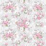 Papel De Parede Adesivo Lavável Floral Rosa 12m - 1