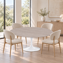 Ver imagem 2 de Mesa de Jantar Saarinen Oval 170x100cm - Caput