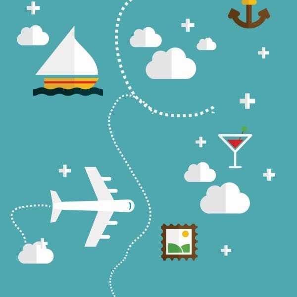 Papel de Parede Adesivo Lavável Viagem 6m - 1