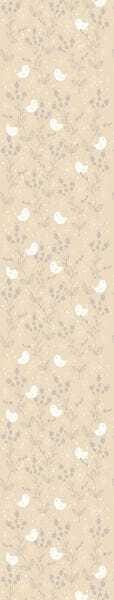 Papel de Parede Adesivo Lavável Pássaros Brancos 9m - 5