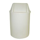 Ver imagem 1 de Cesto de Plástico 29cm / 12 Litros com Tampa Vai e Vem Branco - Eb9b - Jsn Cesto de Plástico 29cm Co