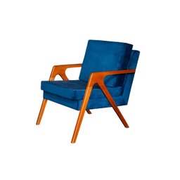 Poltrona decorativa Mona Luxo Dora Bela - 0129 - 1