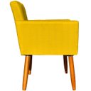 Ver imagem 7 de Kit 2 Poltronas Decorativa para Sala Recepção Manicure Consultório Suede