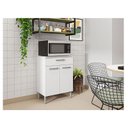 Ver imagem 1 de Balcão Multiuso Ambiente Diamante Branco Supremo - Kits Paraná