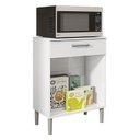 Ver imagem 3 de Balcão Multiuso Ambiente Diamante Branco Supremo - Kits Paraná