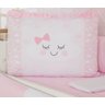 Kit Berço Americano 9 pçs Nuvem Rosa - 2