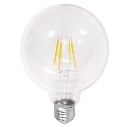 Lâmpada Filamento LED 4W Bivolt Luz Amarela 2.400k E27 Empalux - 1