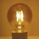 Ver imagem 2 de Lâmpada Filamento LED 4W Bivolt Luz Amarela 2.400k E27 Empalux