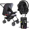 Carrinho de Passeio Bebê Milano com Bebê Conforto Cocoon Galzerano   - 1