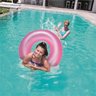 Boia Praia Piscina Neon Redonda Inflavel 91cm Adulta Infantil Grande - Rosa - 2