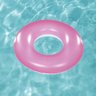 Boia Praia Piscina Neon Redonda Inflavel 91cm Adulta Infantil Grande - Rosa - 3