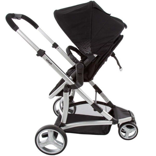Carrinho de Bebê Travel System Sky Trio com Bebê Conforto e Base ...