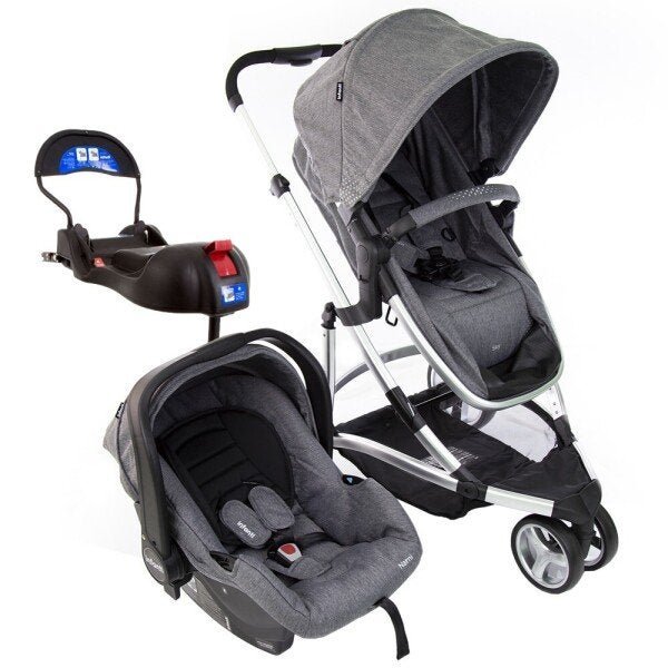 Carrinho de Bebê Travel System Sky Trio com Bebê Conforto e Base - Infanti - 1